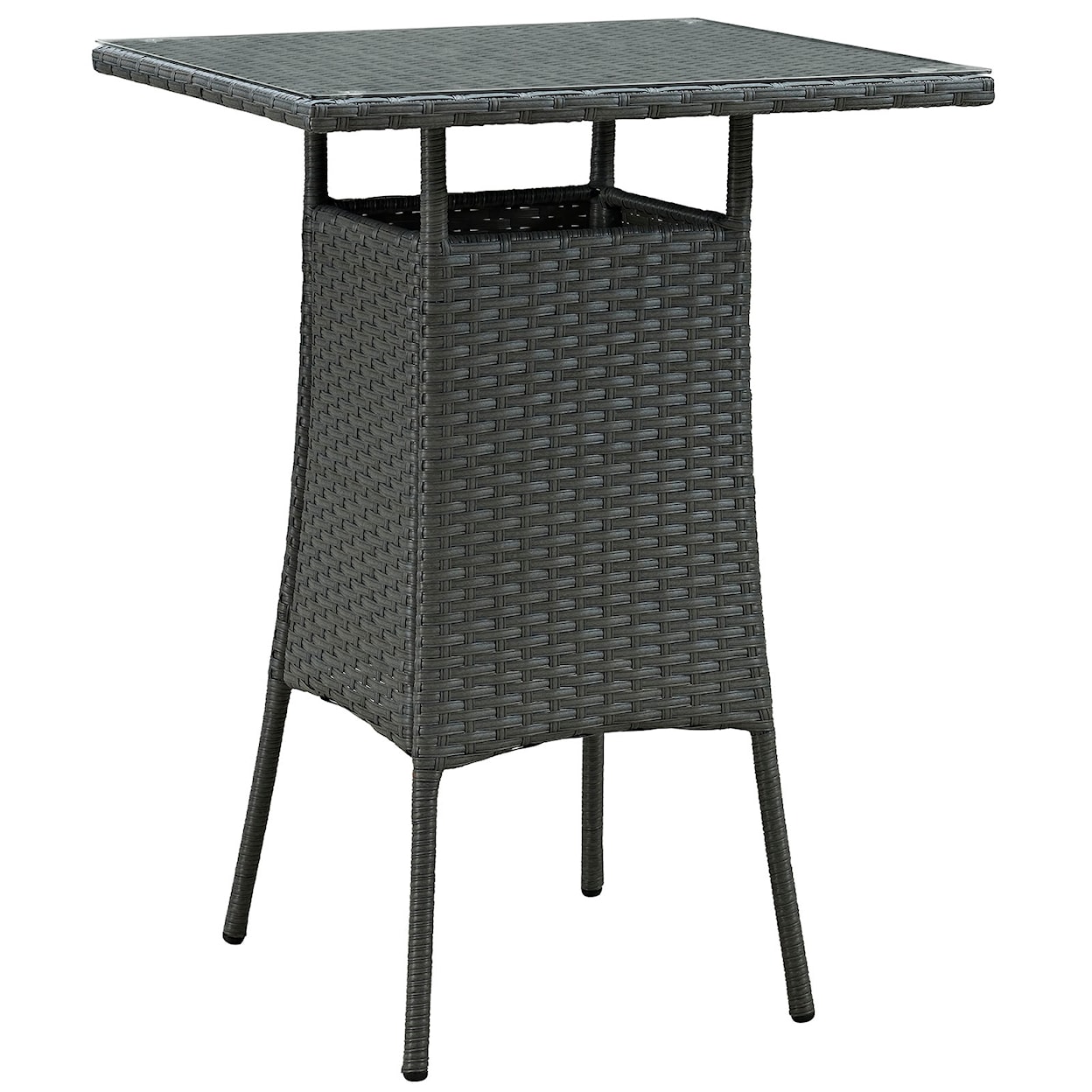 Modway Sojourn Small Outdoor Bar Table