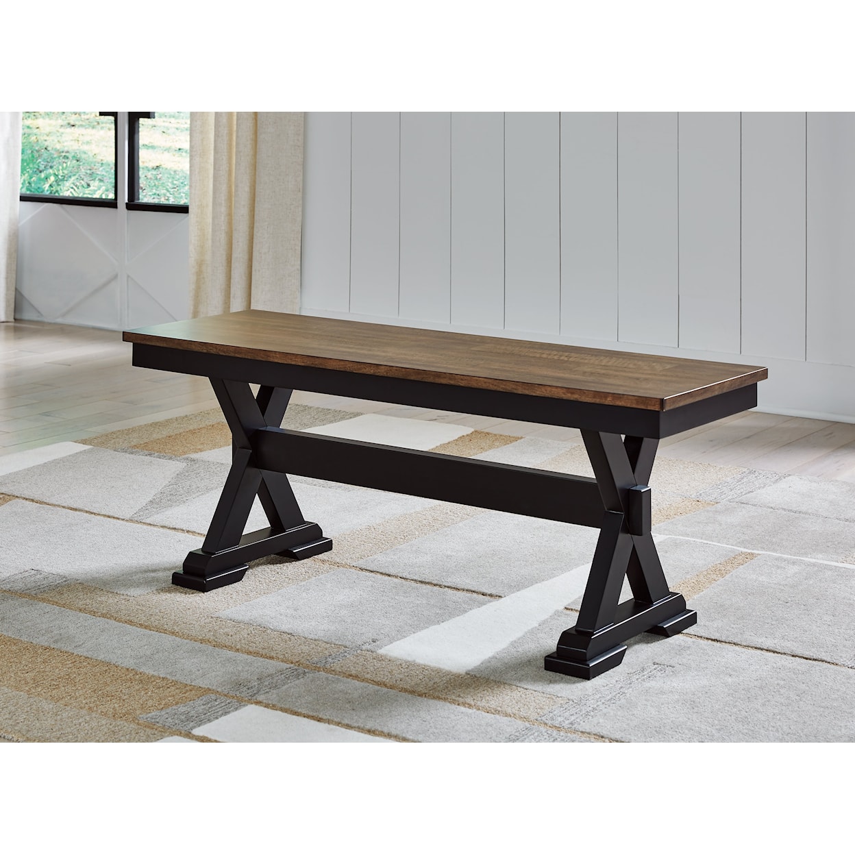 Signature Design by Ashley Wildenauer Large Dining Room Bench