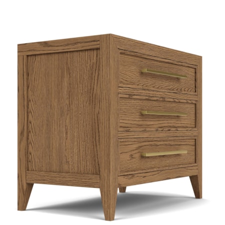 3-Drawer Nightstand