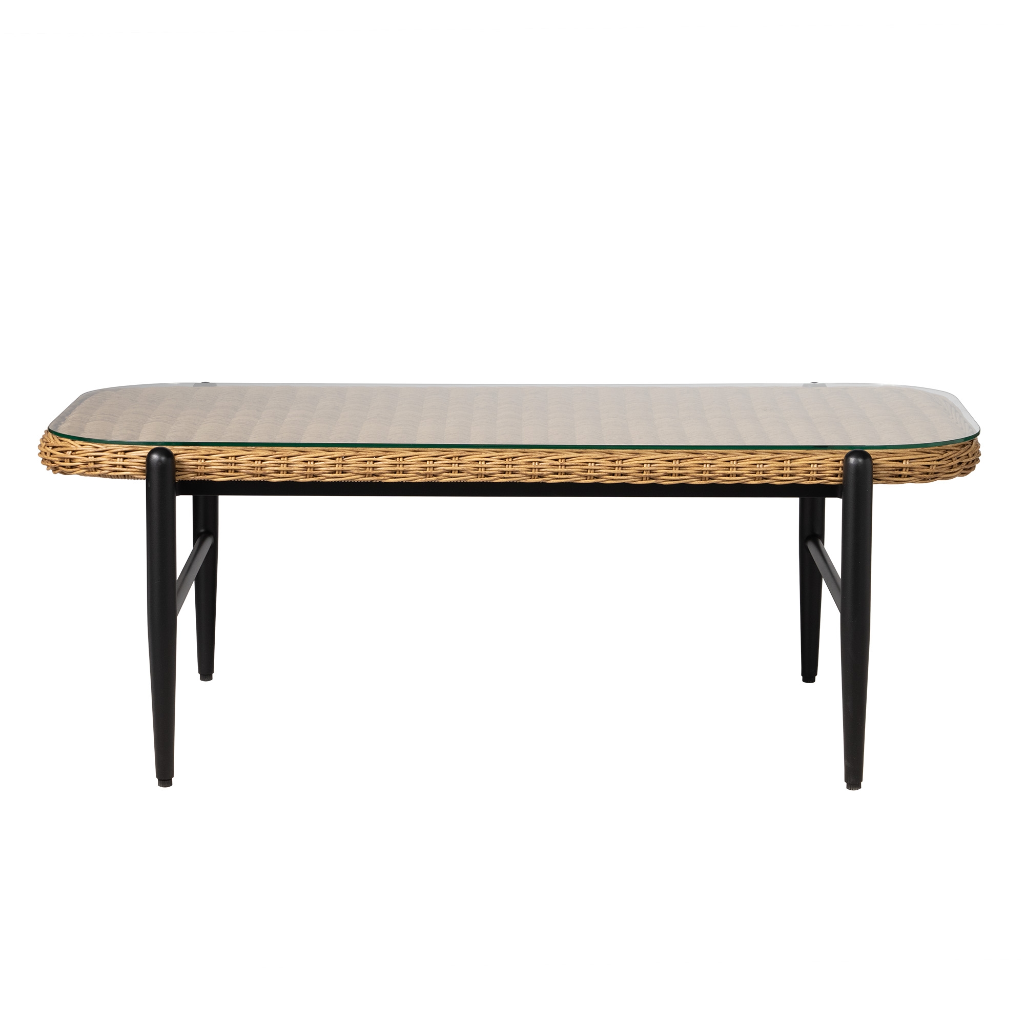 50" Rect. Glass-Top Cocktail Table