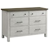 Westwood Design Timber Ridge 6-Drawer Dresser