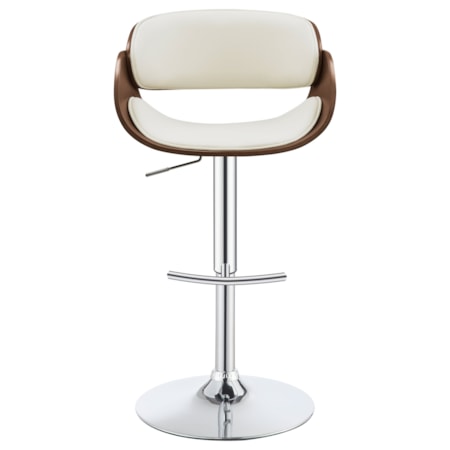 Dana Adjustable Bar Stool Ecru and