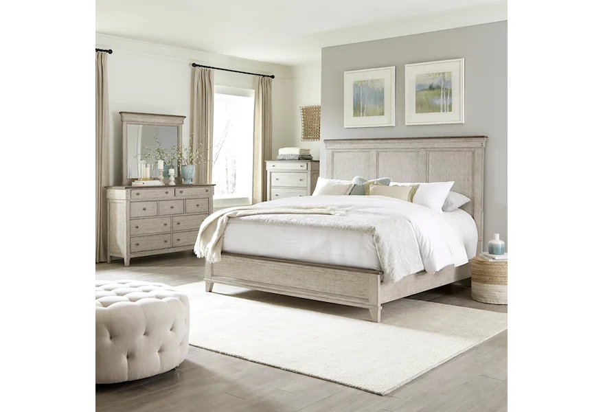 Ivy Hollow Four-Piece Queen Bedroom Set by Liberty Furniture at Gill Brothers Furniture & Mattress
