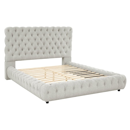 Upholstered Bed - Queen