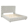 Crown Mark Flory Upholstered Bed - Queen