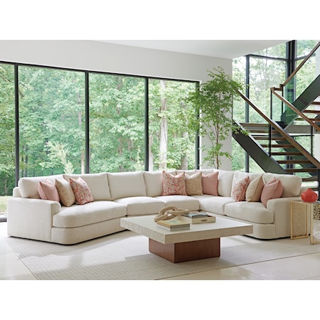 3-Piece Lansing Sectional Sofa w/LAF Cuddler