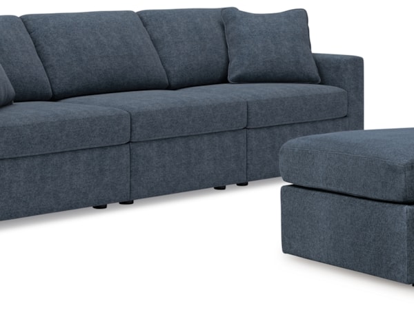 Sectional And Ottoman
