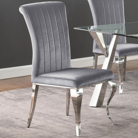 Betty Velvet Dining Side Chair