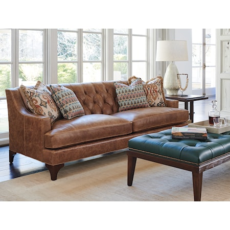 Sonoma Leather Sofa