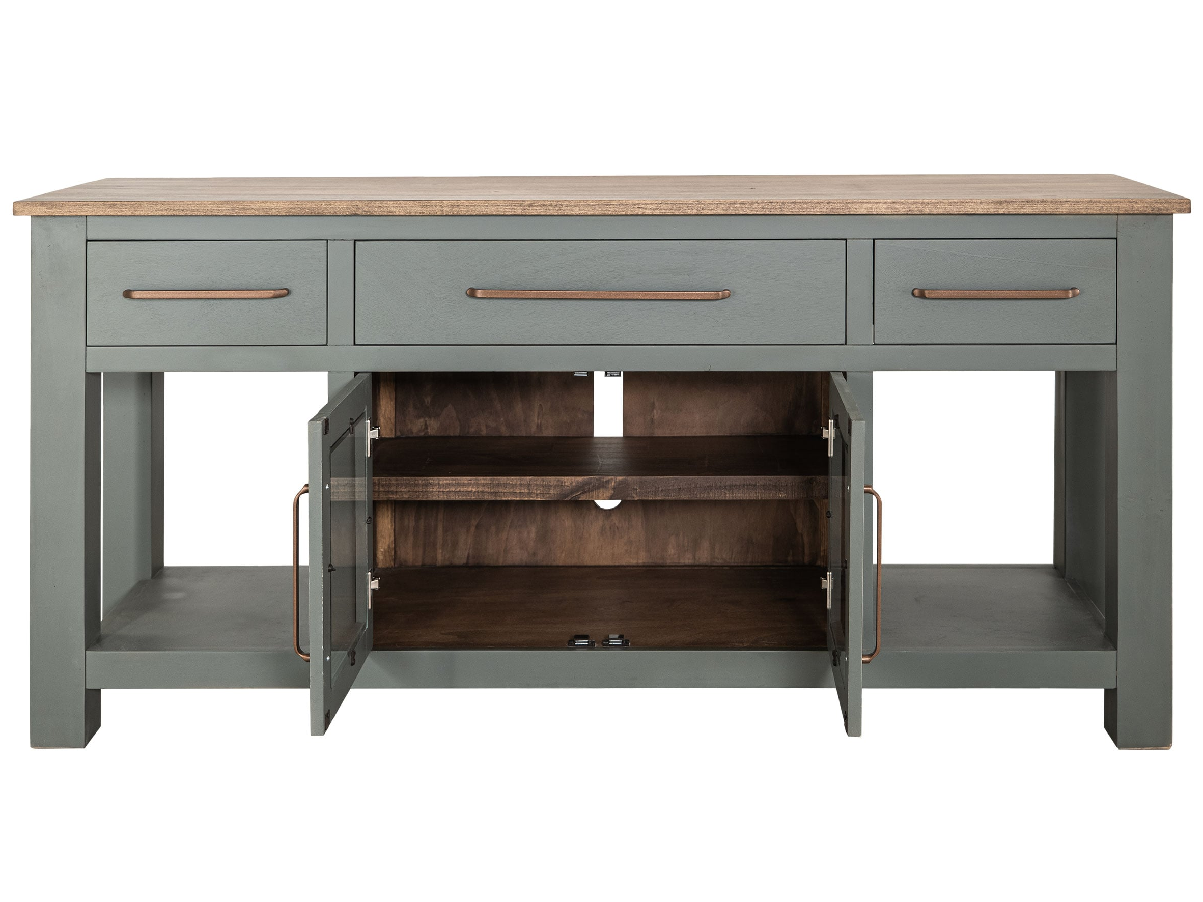 3-Drawer Console Table