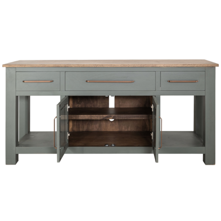 3-Drawer Console Table