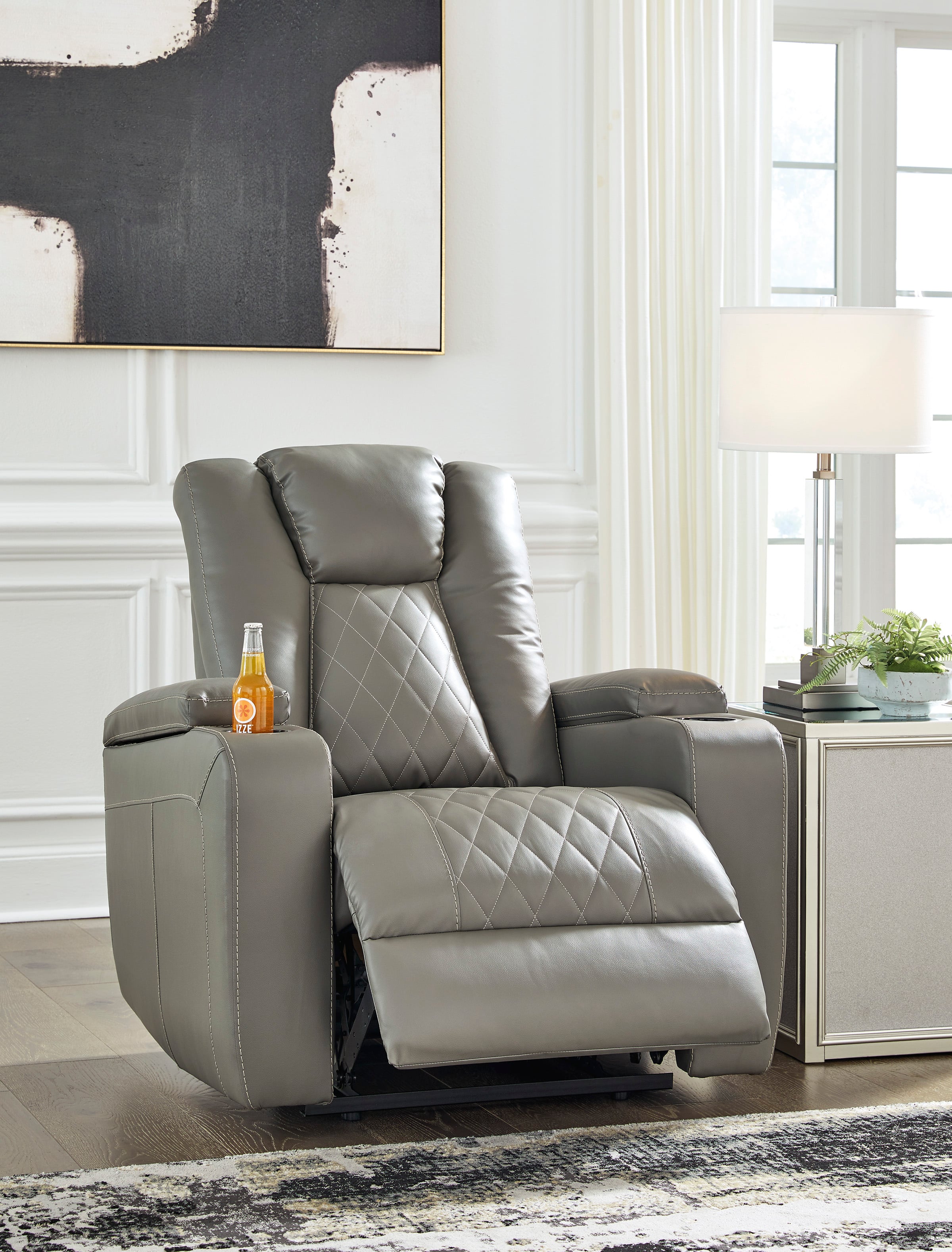 Signature Design by Ashley Mancin 2970229 Contemporary Recliner with