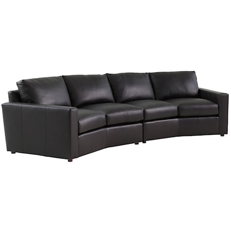 Ashbury 2-Piece Leather Sectional