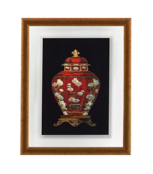 Red Porcelain Vase I