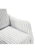 Homelegance Bowden Transitional Swivel Chair with No Visible Legs