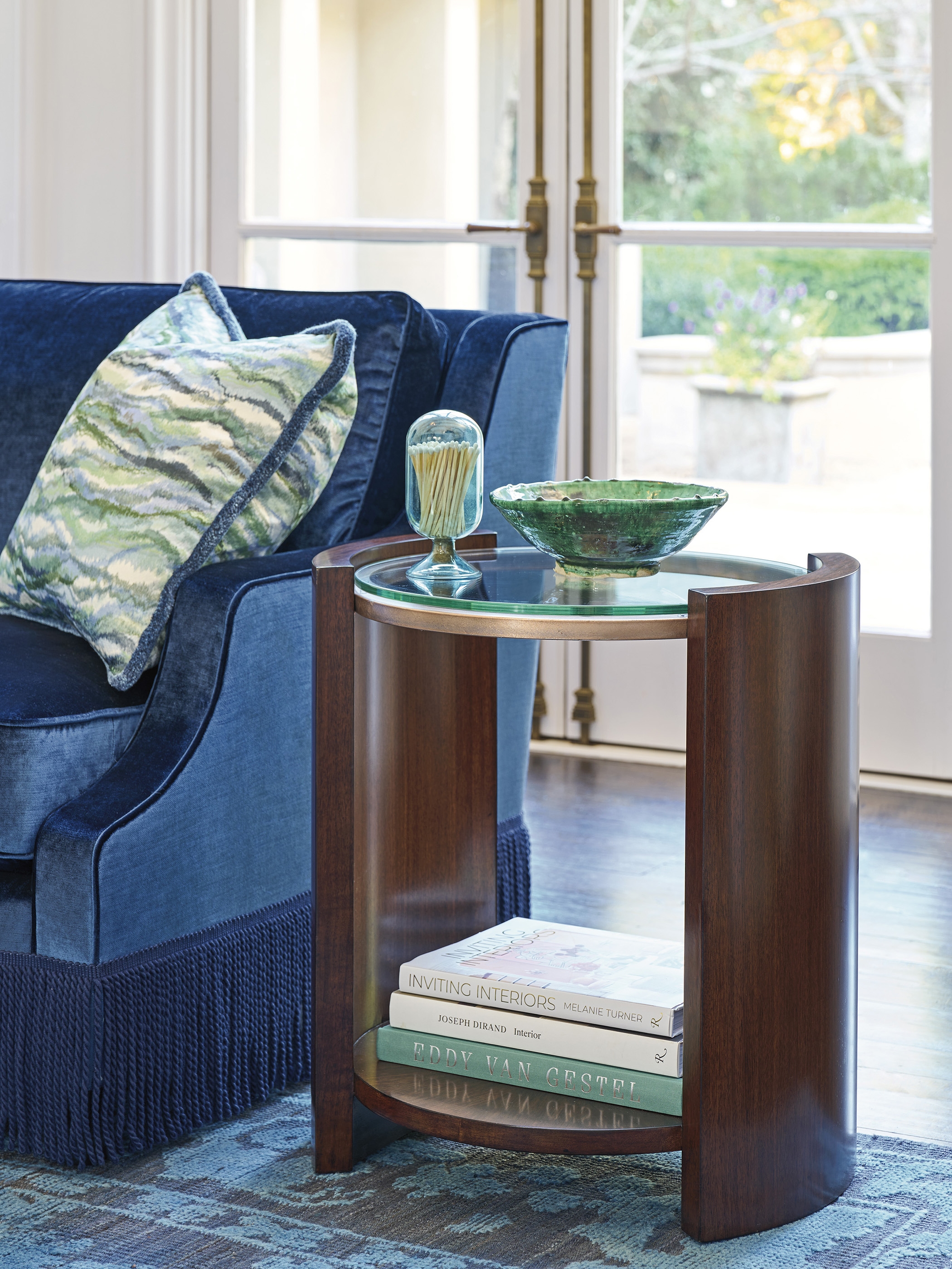 Lexington Rendezvous Lennox Round Accent Table