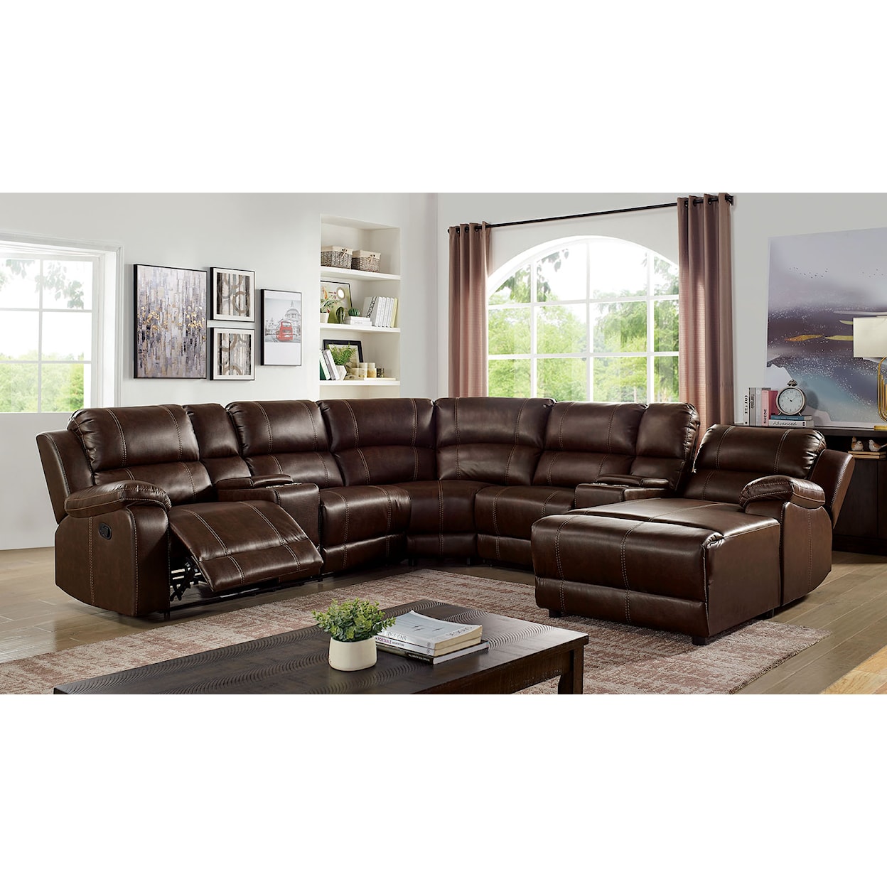 Furniture of America Jessi Sectional