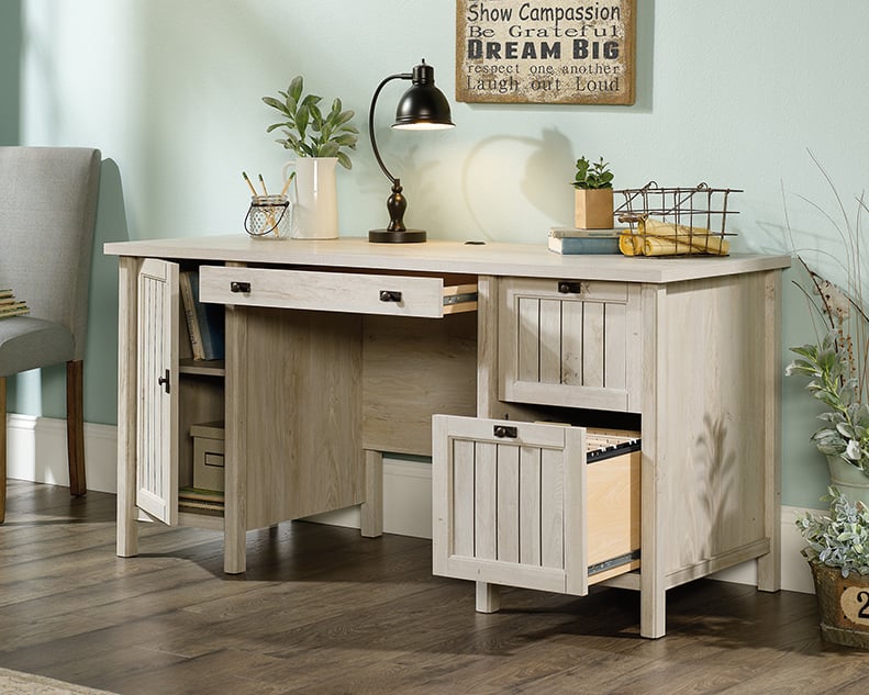 Sauder Costa L-Shaped Desk