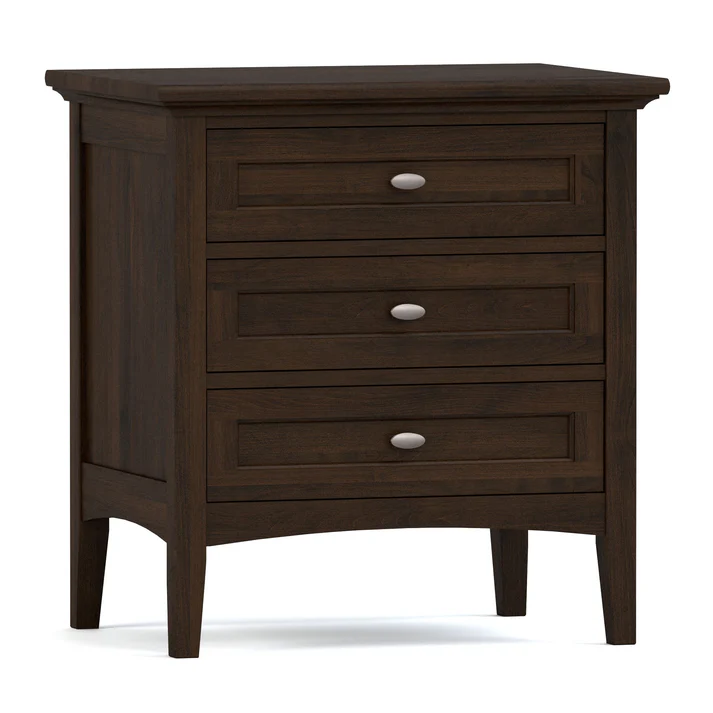 Stickley Origins Revere Three-Drawer Nightstand