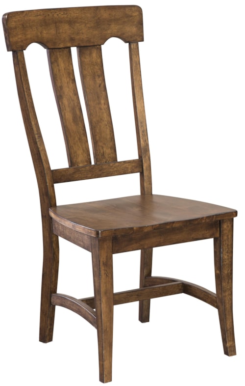 Traditional Slat Back Side Chair