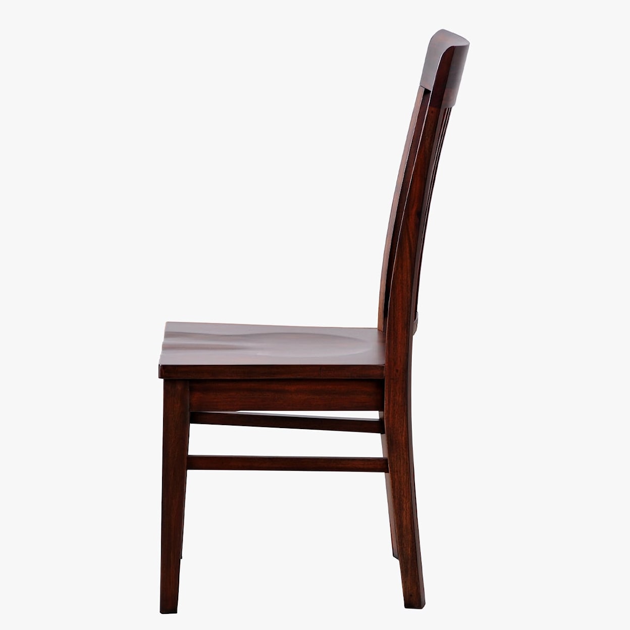 Harris Furniture Mahogany Expression Side Chair