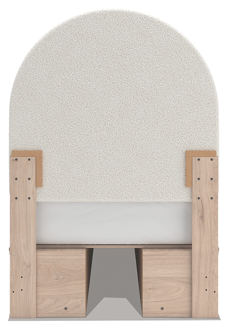 Signature Design by Ashley Shapella Twin Upholstered Panel Bed