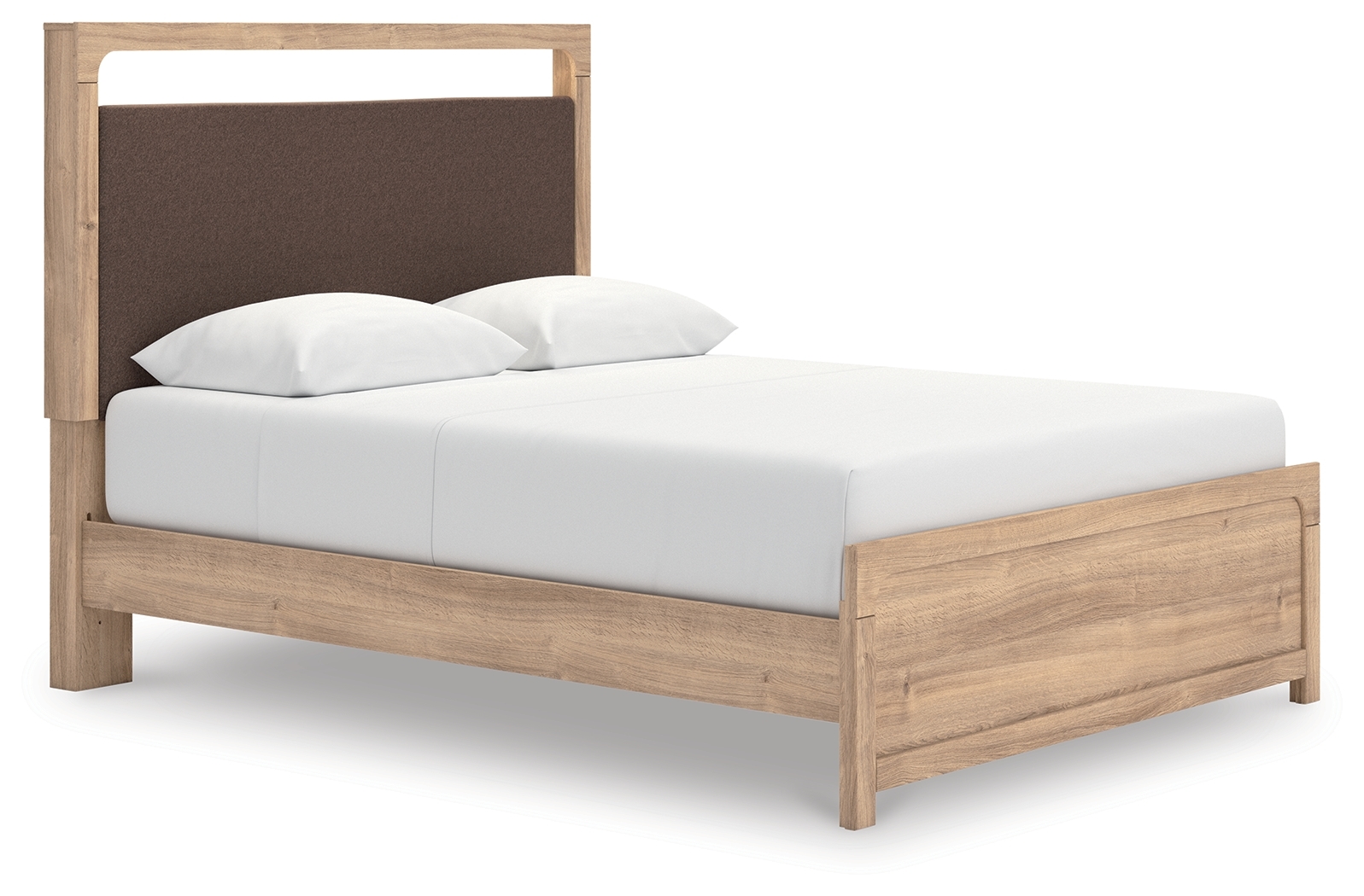 Queen Upholstered Platform Bed