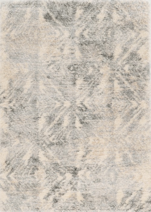 7'10" x 9'10" Ivory/Grey Vintage Rug