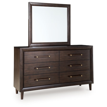 Dresser And Mirror