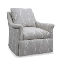 Transitional Loose Back Chair