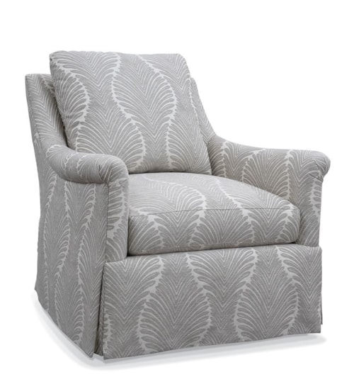 Transitional Loose Back Chair