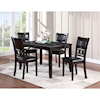 New Classic Furniture Gia 5-Piece Dining Set