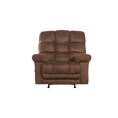 Chaise Rocker Recliner w/ Oversized Footrest