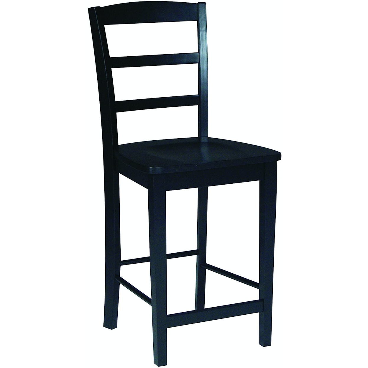 John Thomas Dining Essentials Madrid Stool in Black