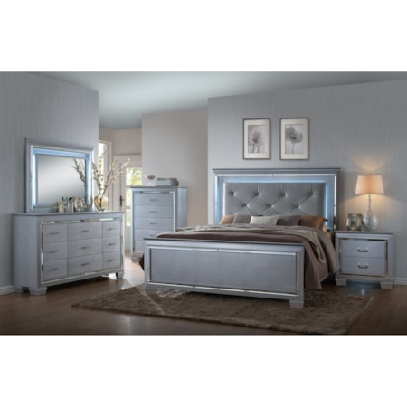 Queen Headboard and Footboard Bed