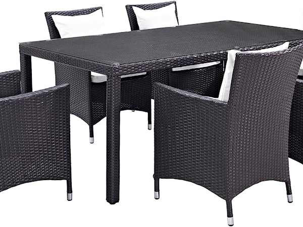 Outdoor 7 Piece Dining Set