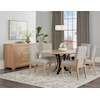 Vaughan Bassett Crafted Cherry - Bleached Upholstered Side Dining Chair