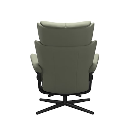 Small Reclining Chair with Cross Base