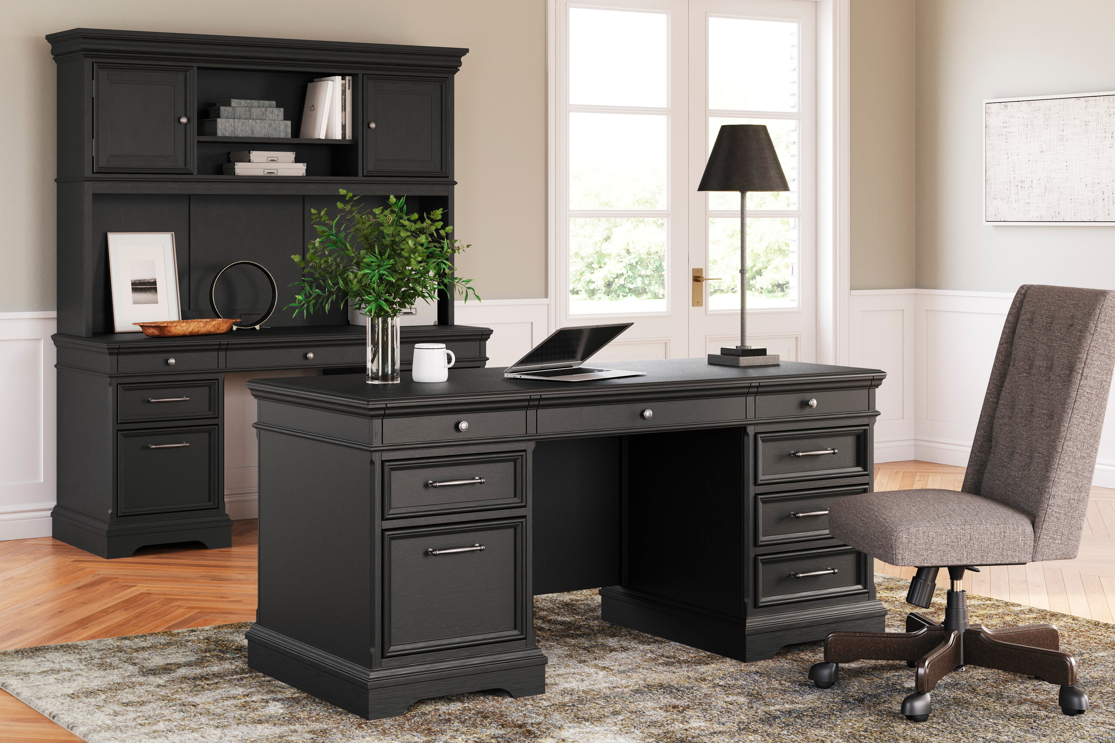 Signature Design by Ashley Beckincreek H778H1 Home Office Desk Royal