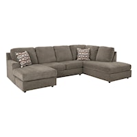 2-Piece Sectional with Chaise