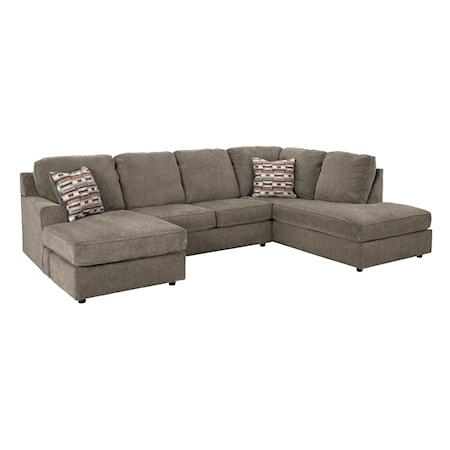 2-Piece Sectional with Chaise