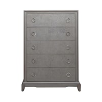 Contemporary Glam 5-Drawer Chest