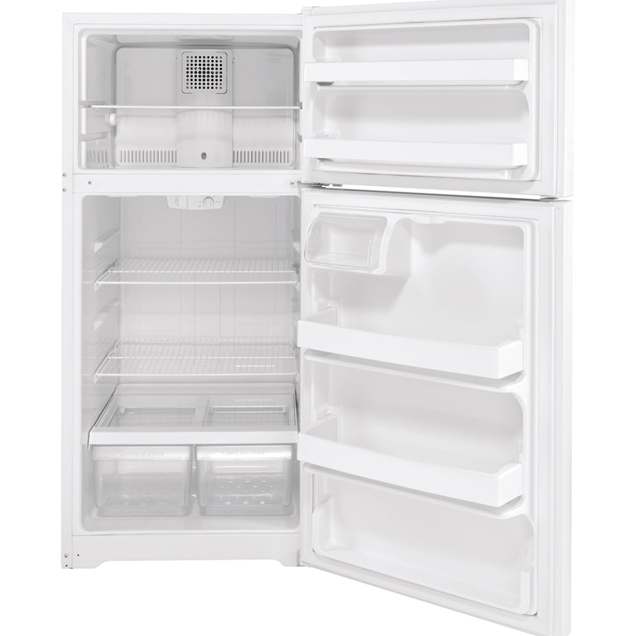 GE Appliances Refridgerators Top Freezer Freestanding Refrigerator