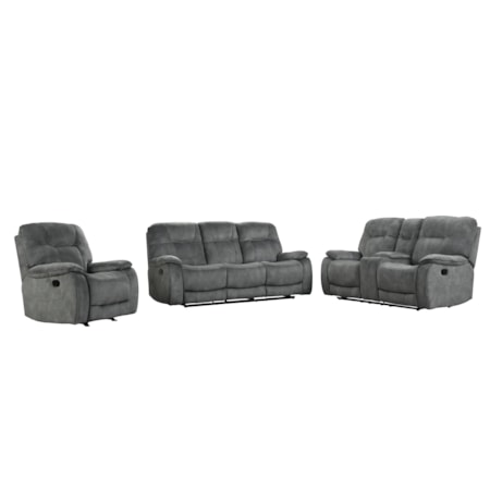 3-Piece Manual Reclining Living Set