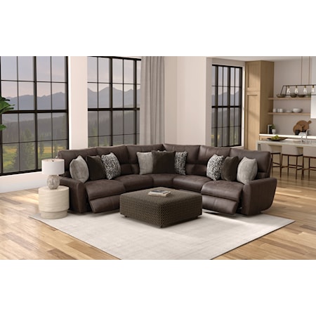 3-Piece Power Reclining Sectional Sofa