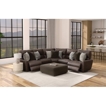 3-Piece Power Reclining Sectional Sofa