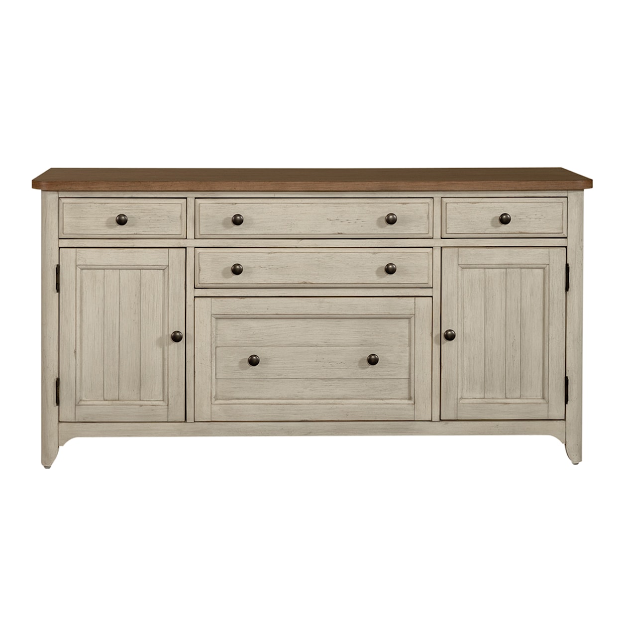 Liberty Furniture Farmhouse Reimagined Door Credenza