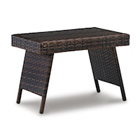 Folding Outdoor End Table