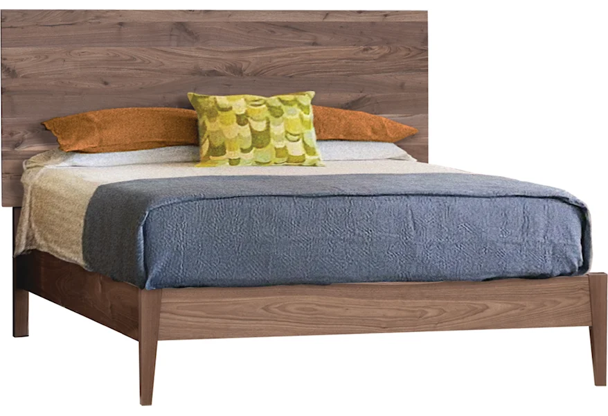 Palm Springs Queen Bed by JF Hardwood Designs at Saugerties Furniture Mart