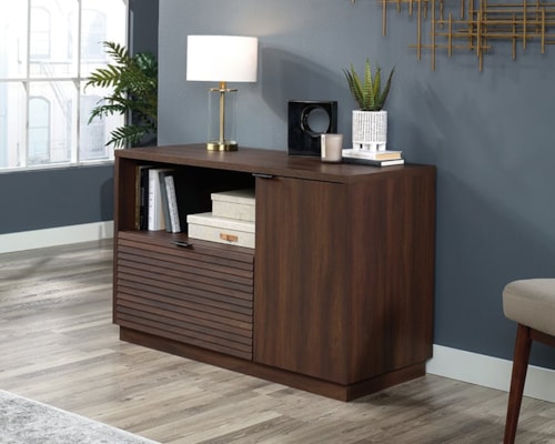 Contemporary Englewood Small Credenza with File Storage